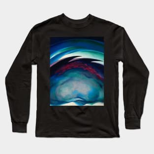 High Resolution Series 1 From the Plains by Georgia O'Keeffe Long Sleeve T-Shirt